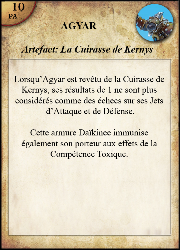 Cuirasse de Kernys